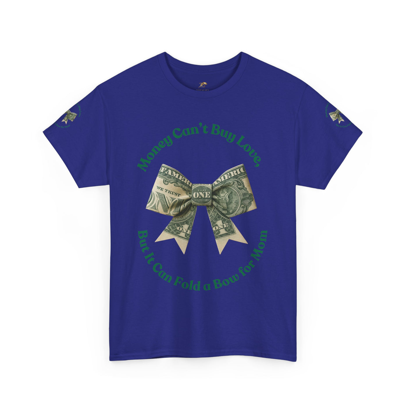 Mother's Day Money Bow Unisex Tee, Love for Mom, Gift for Her, Mother's Day Shirt, Funny Mom Tee, Mom makes Money, Mom but it all for me - NOTALIFY