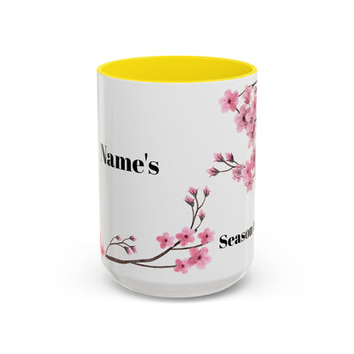 Coffee Mug, Season to Shine Design - Festive Holiday Gift, Spring Mug,