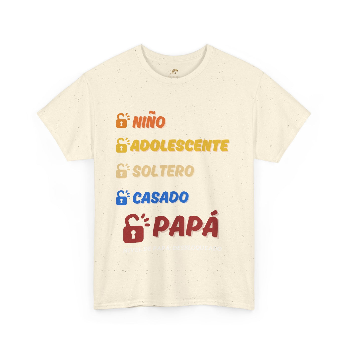 Spanish Dad Level Unlocked Tee for Men