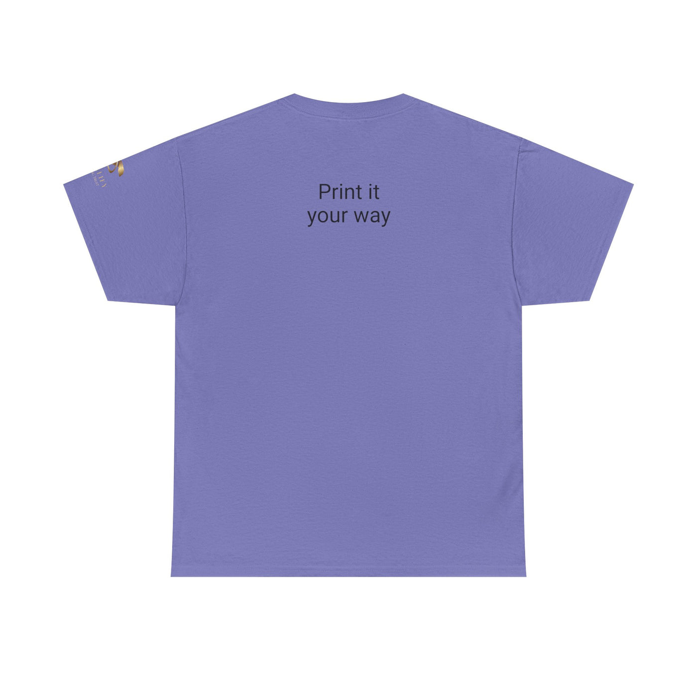 Colorful Unisex Heavy Cotton Tee with Joyful Message, Fun T-Shirt, Casual Wear, Gift for Friends, Summer Vibes, Festival Apparel - NOTALIFY