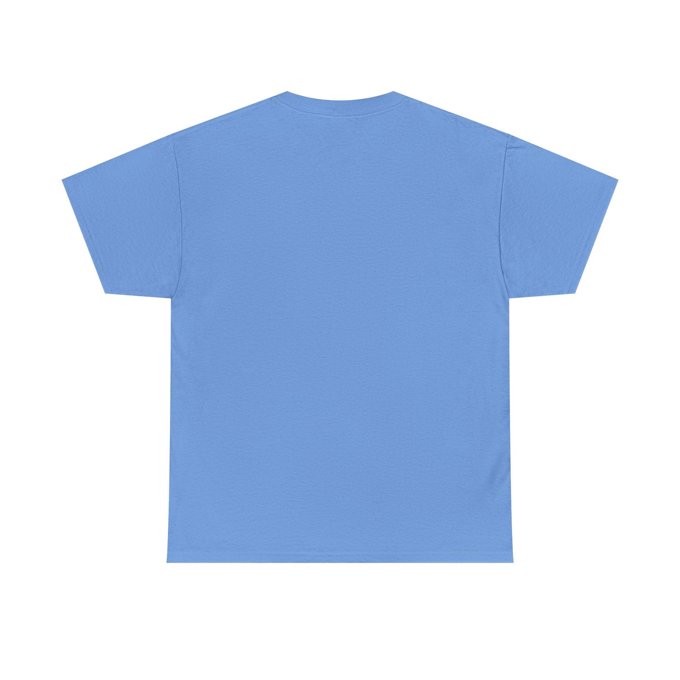 Retro blue t-shirt with "Be Kind, Rewind Often" positive quote, unisex style.