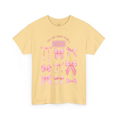 Cute Mom Tee, Personalized Mother Shirt, Family Gift, Mom Life Top, Mother's Day Present, Mommy Birthday Shirt - NOTALIFY