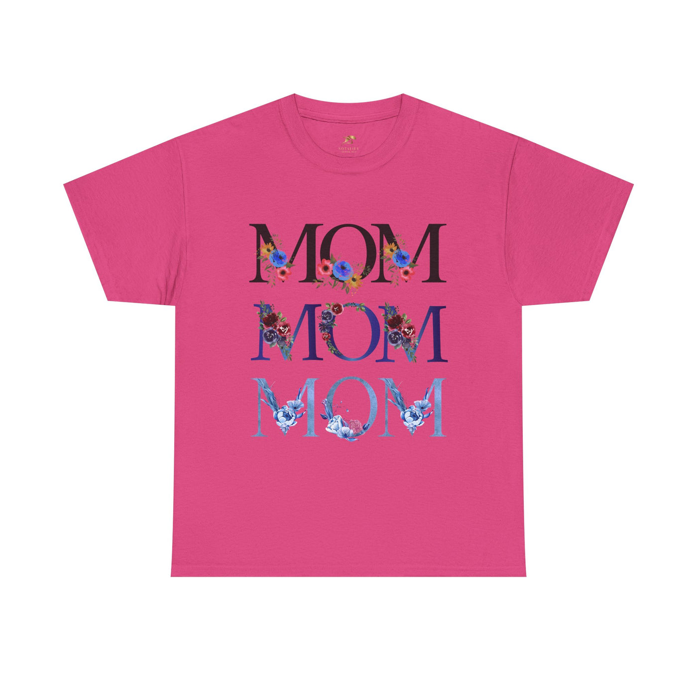 Cute Mom Tee, Personalized Mother Shirt, Family Gift, Mom Life Top, Mother's Day Present, Mommy Birthday Shirt - NOTALIFY