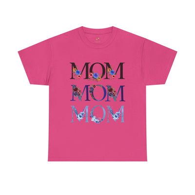 Cute Mom Tee, Personalized Mother Shirt, Family Gift, Mom Life Top, Mother's Day Present, Mommy Birthday Shirt - NOTALIFY