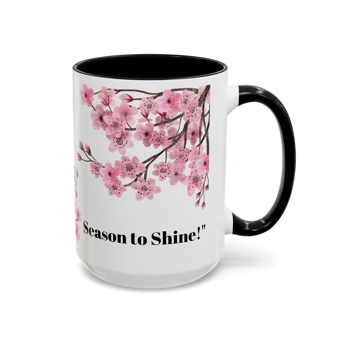 Coffee Mug, Season to Shine Design - Festive Holiday Gift, Spring Mug,