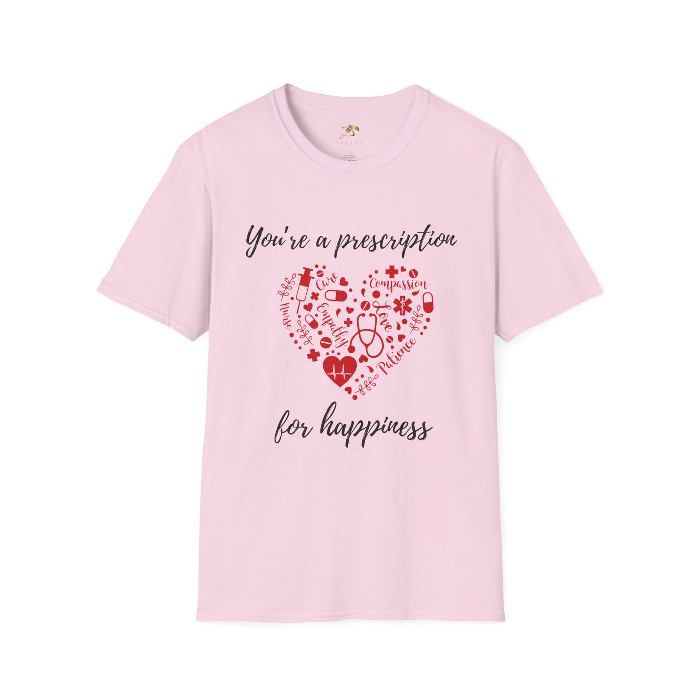 Love Prescription T-Shirt, Valentine's Day Gift, Couples Shirt, Enamorados Tee, San Valentin Apparel, Feb 14 Top - NOTALIFY