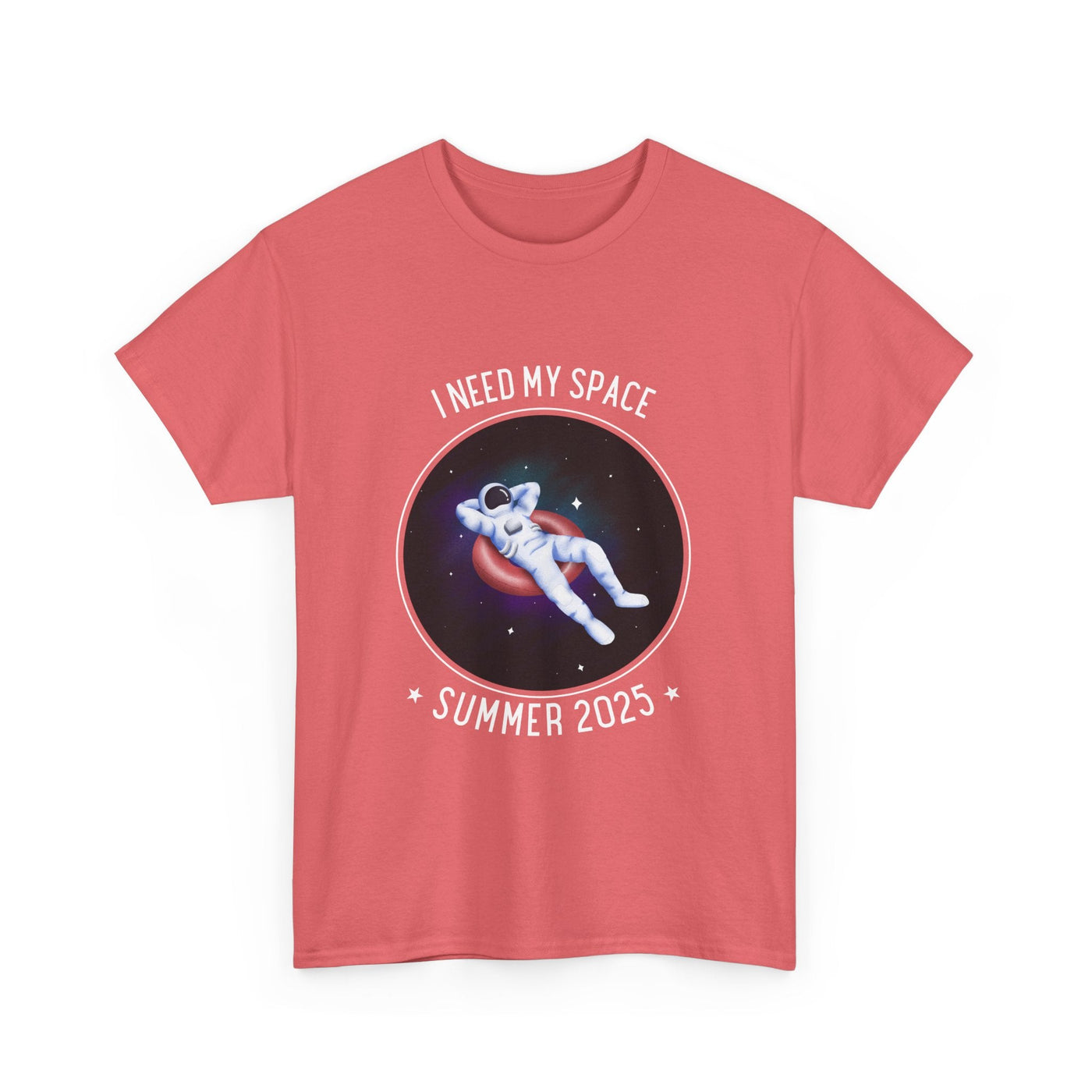 Astronaut Space Vibes Tee with galaxy graphic and "I Need My Space" text.