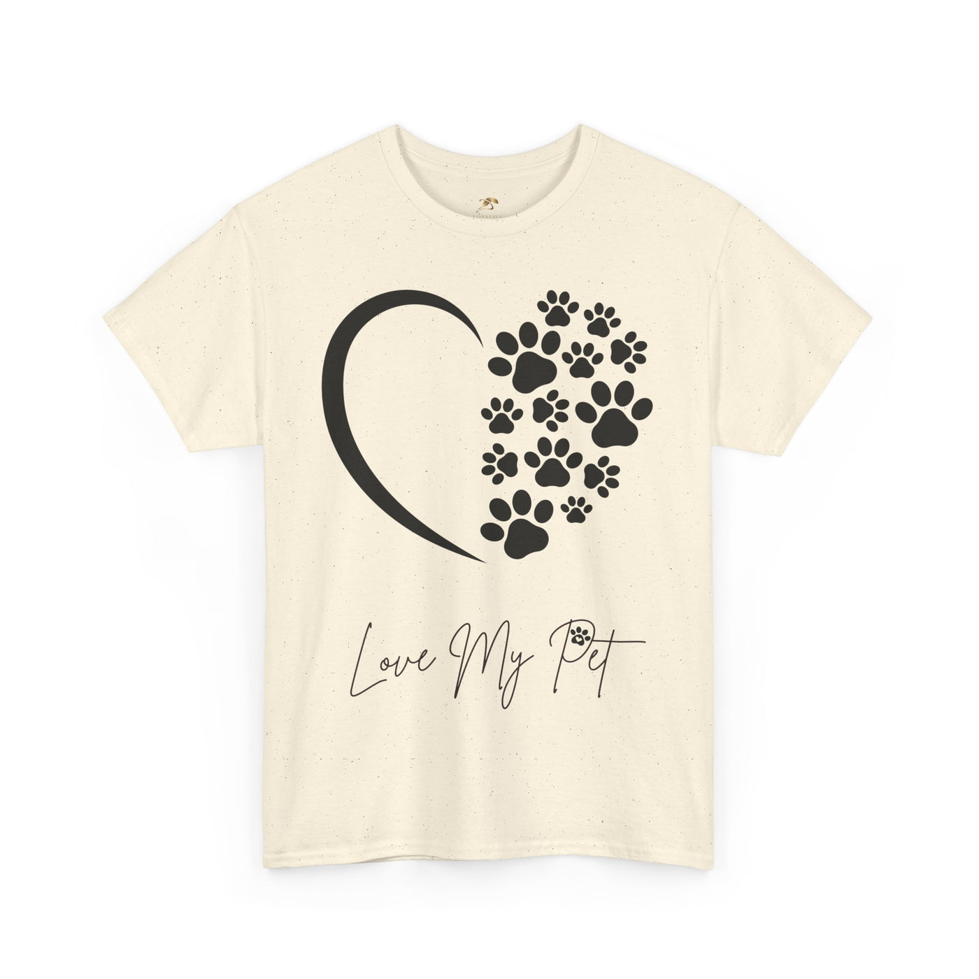 Pet Lover Unisex Heavy Cotton Tee, Love My Pet Shirt, Dog Cat Owner Gift, Animal Lover Apparel, Pet Tee - NOTALIFY