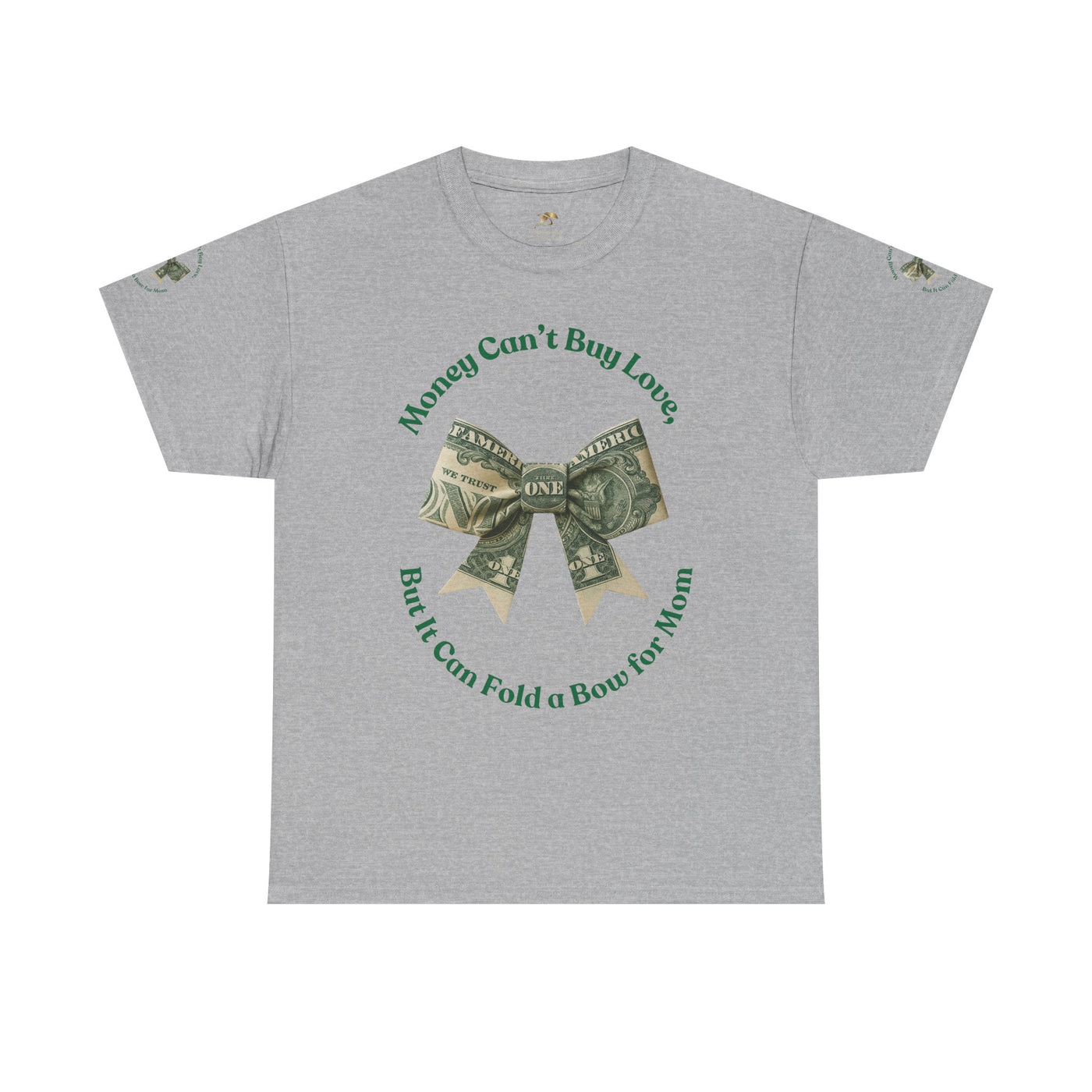 Mother's Day Money Bow Unisex Tee, Love for Mom, Gift for Her, Mother's Day Shirt, Funny Mom Tee, Mom makes Money, Mom but it all for me - NOTALIFY