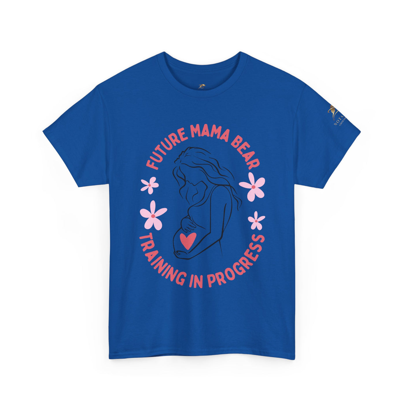 Maternity T-Shirt, Future Mama Bear, Training in Progress, Pregnancy Announcement Shirt, Baby Shower Gift, Gender Reveal Top, Mother's Day - NOTALIFY