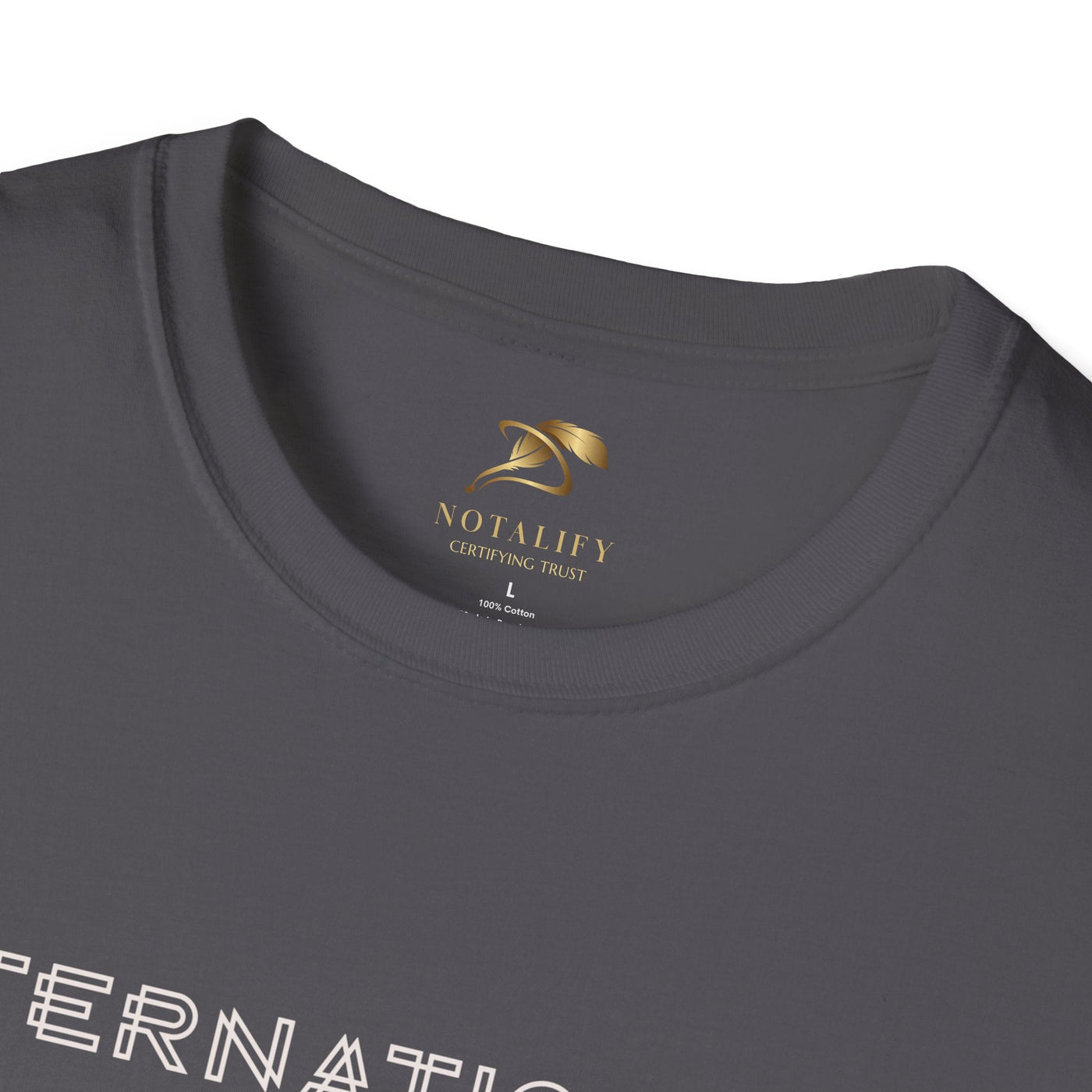 Unisex International Youth Day t-shirt in softstyle cotton with classic crew neckline, lightweight and durable for youth celebration.