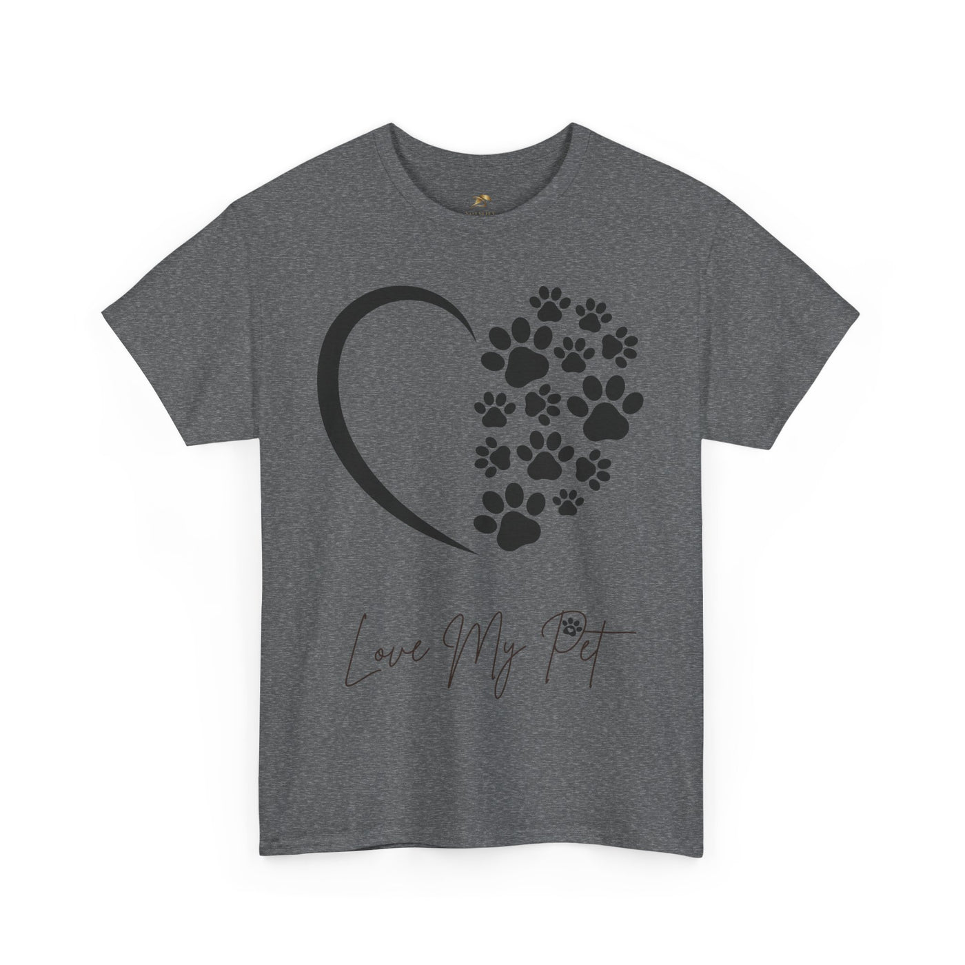 Pet Lover Unisex Heavy Cotton Tee, Love My Pet Shirt, Dog Cat Owner Gift, Animal Lover Apparel, Pet Tee - NOTALIFY