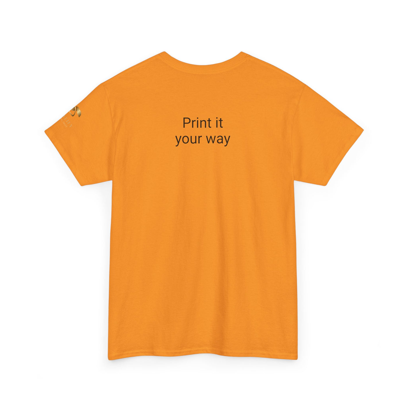Colorful Unisex Heavy Cotton Tee with Joyful Message, Fun T-Shirt, Casual Wear, Gift for Friends, Summer Vibes, Festival Apparel - NOTALIFY