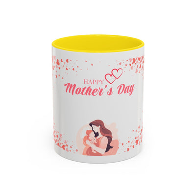 Cute Hearts Mug – Mother's Day Gift for Mom, Tea & Coffee Cup
