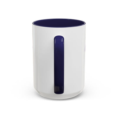 Inspirational Butterfly Coffee Mug with Embrace Infinity design, featuring a vibrant glossy finish and colored accents, perfect for motivational moments and gifting.