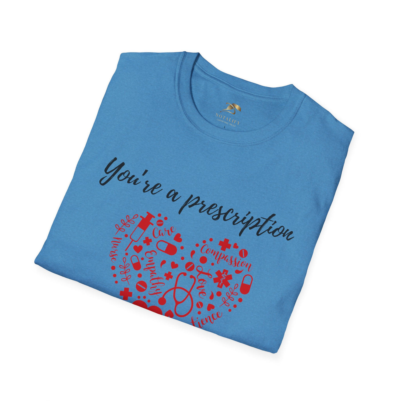 Love Prescription T-Shirt, Valentine's Day Gift, Couples Shirt, Enamorados Tee, San Valentin Apparel, Feb 14 Top - NOTALIFY