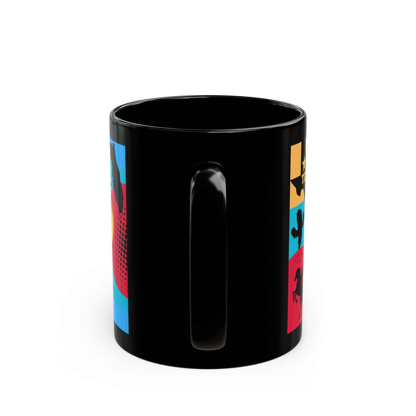 Fun Black Mug, Texas vs Miami Theme, Perfect Gift for Coffee Lovers, Birthday, Parties, Moving to Texas, Leaving Miami, Texas - NOTALIFY