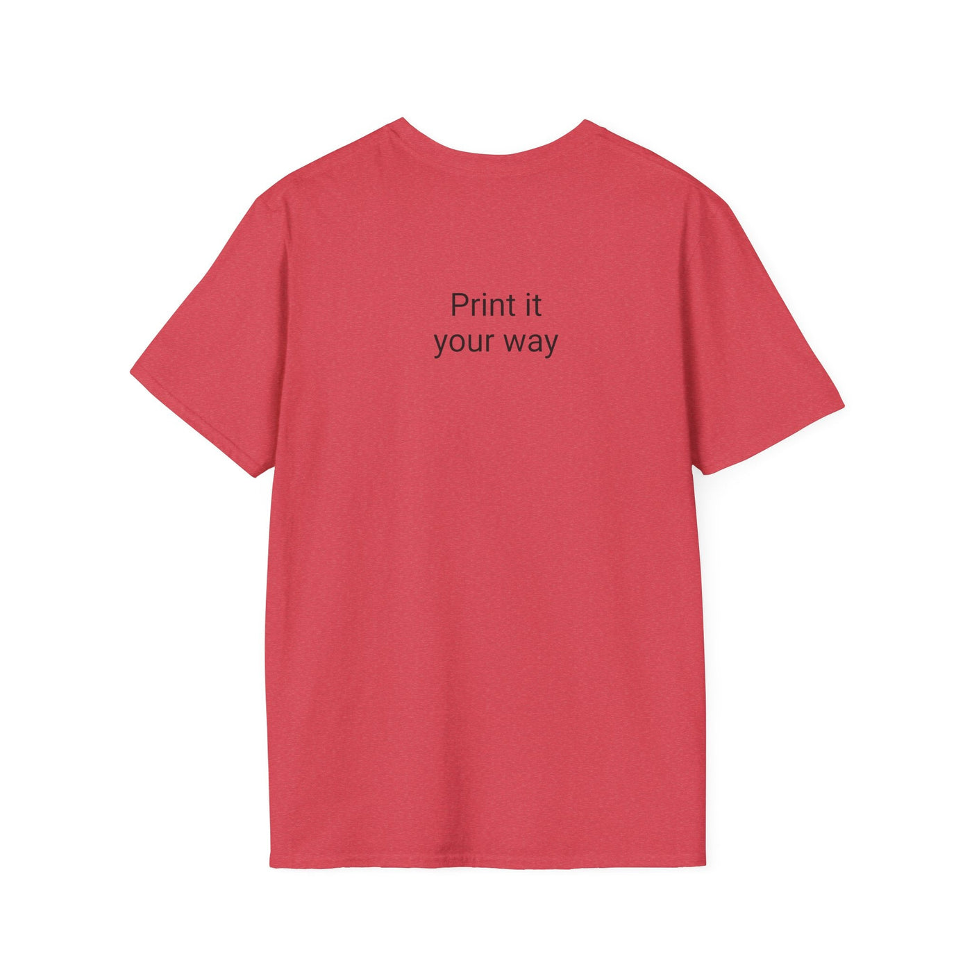 Pi Day Unisex Softstyle T-Shirt, Math Geek Gift, Irrationally Awesome 