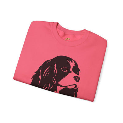 Cocker Spaniel Sweatshirt, Pet's Name Personalized Gift Idea, Cocker Spaniel Dog Owner Apparel, Custom Dog Paw Print Jumper, Comfy Crewneck - NOTALIFY