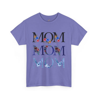 Cute Mom Tee, Personalized Mother Shirt, Family Gift, Mom Life Top, Mother's Day Present, Mommy Birthday Shirt - NOTALIFY
