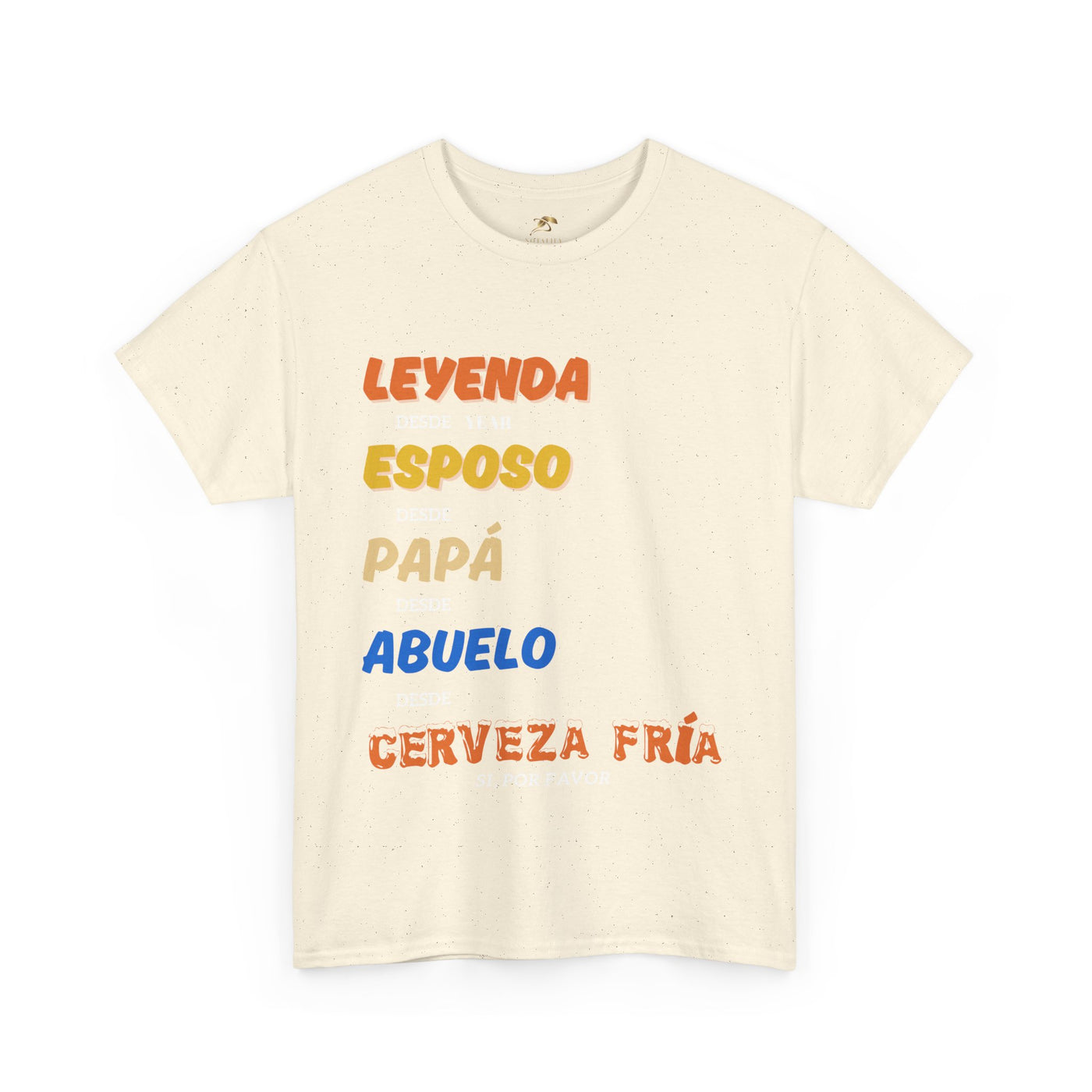 Funny Grandpa Beer Shirt | Leyenda Desde Esposo Papá Abuelo Tee | Spanish Dad Gift | Fathers Day Latino Humor T-Shirt for Men | Gift for Dad