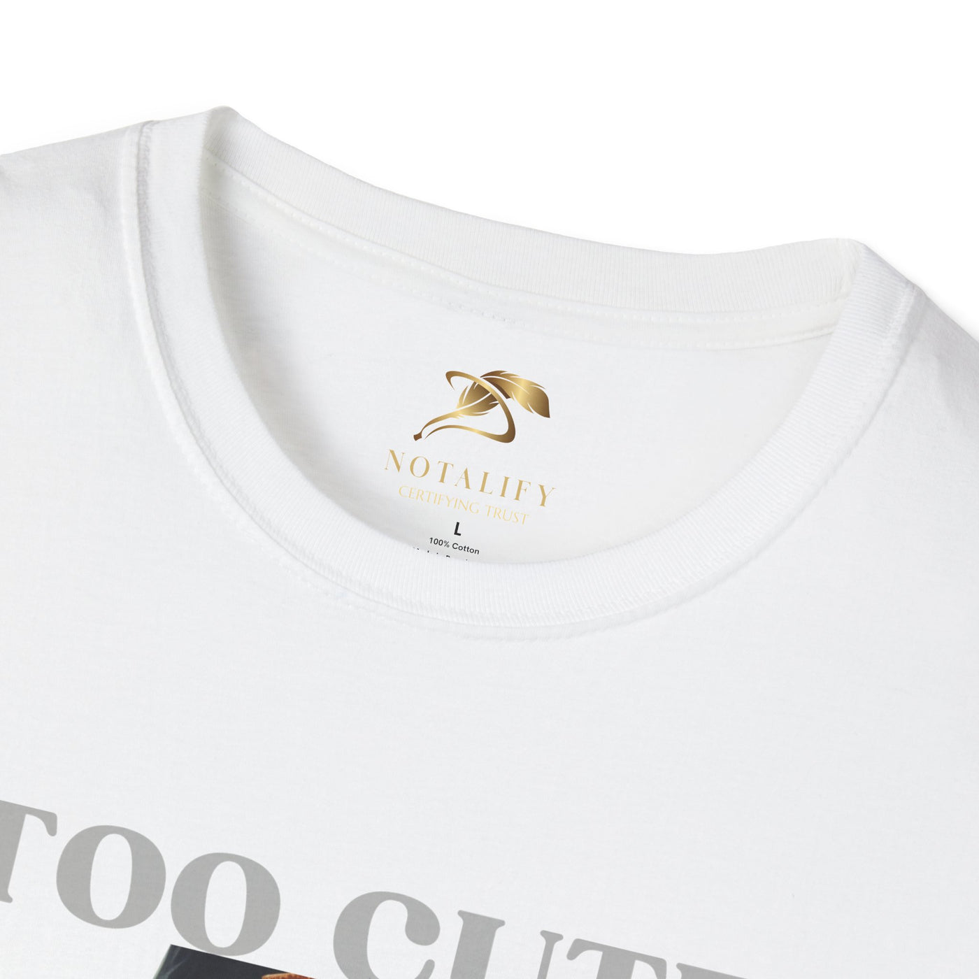 NOTALIFY Too Cute to Spook Halloween Ghost TEE | Adorable Pumpkin Lantern Tee | Cotton Short Sleeve | Fall Outfit for Kids