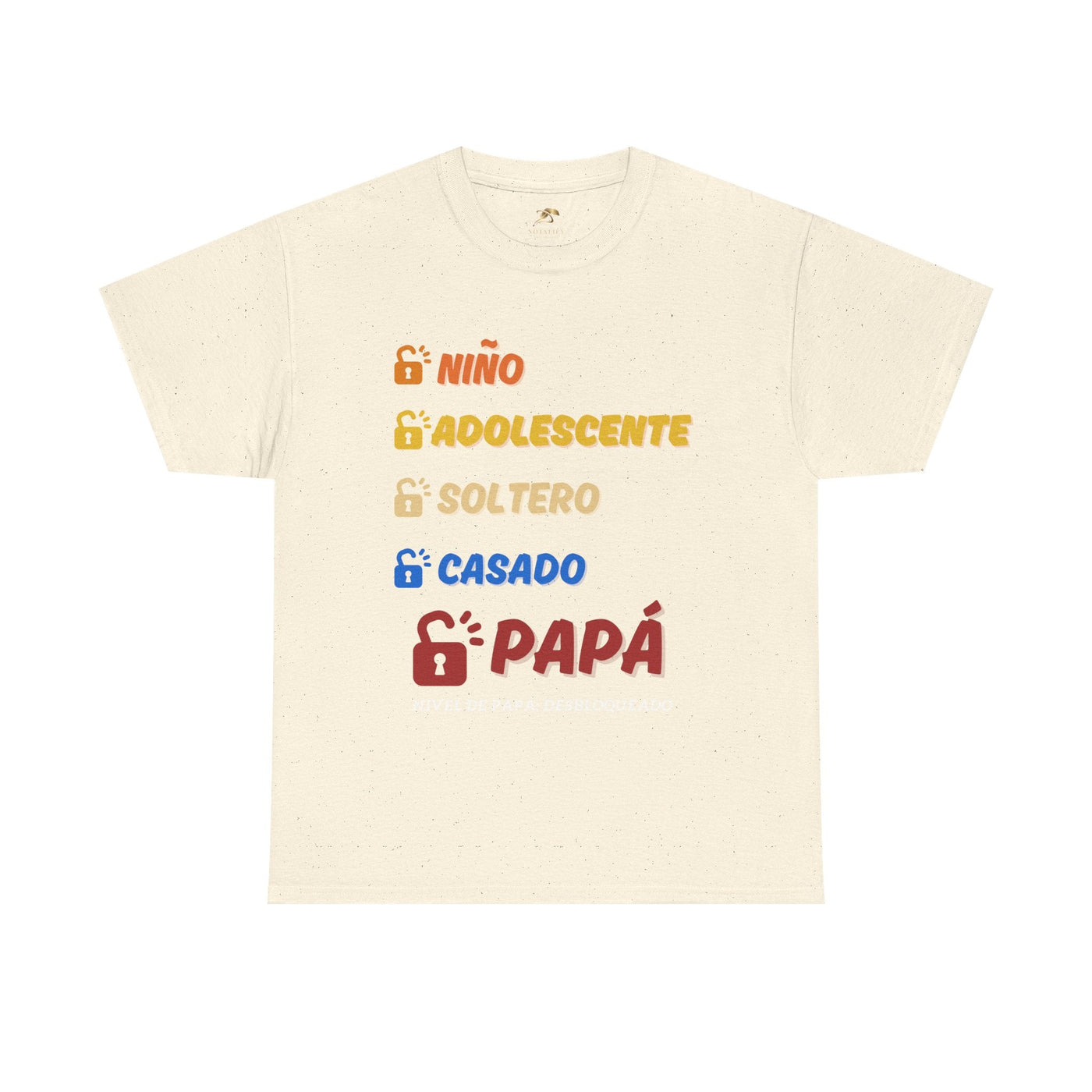 Spanish Dad Level Unlocked Tee for Men