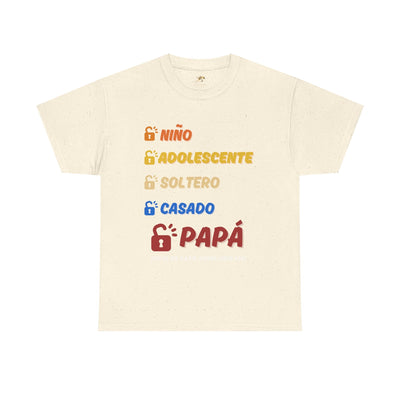 Spanish Dad Level Unlocked Tee for Men