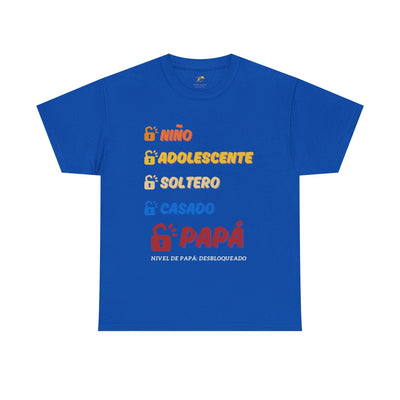 Spanish Dad Level Unlocked Tee for Men