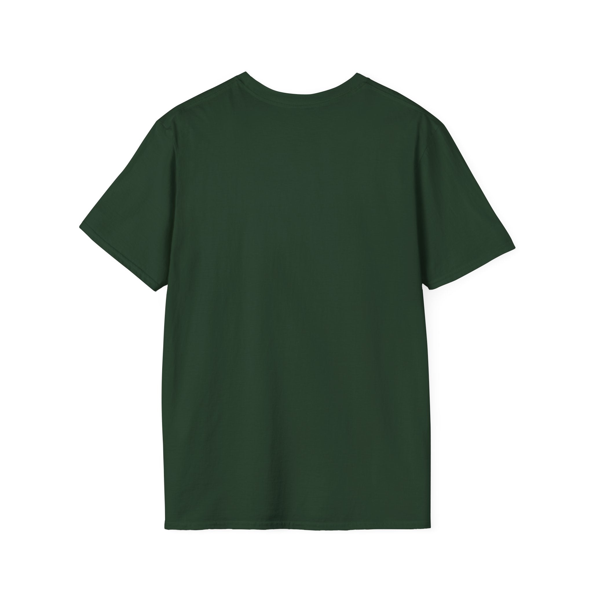 Dark green Youth Day Unisex Softstyle T-Shirt with classic fit and crew neckline, made of 100% ring-spun cotton.