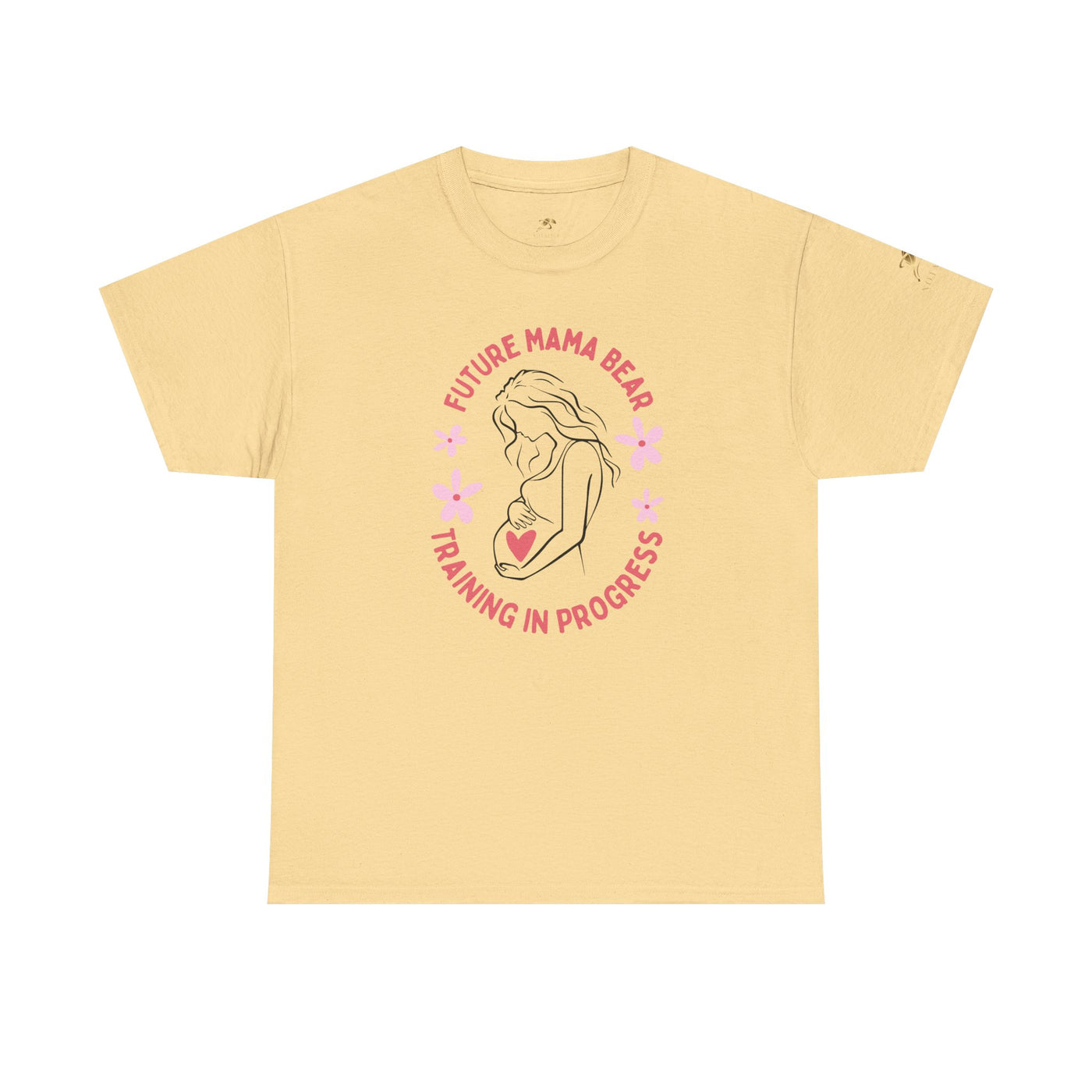 Maternity T-Shirt, Future Mama Bear, Training in Progress, Pregnancy A