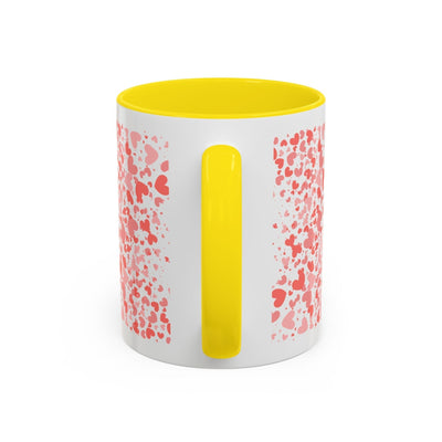 Cute Hearts Mug – Mother's Day Gift for Mom, Tea & Coffee Cup