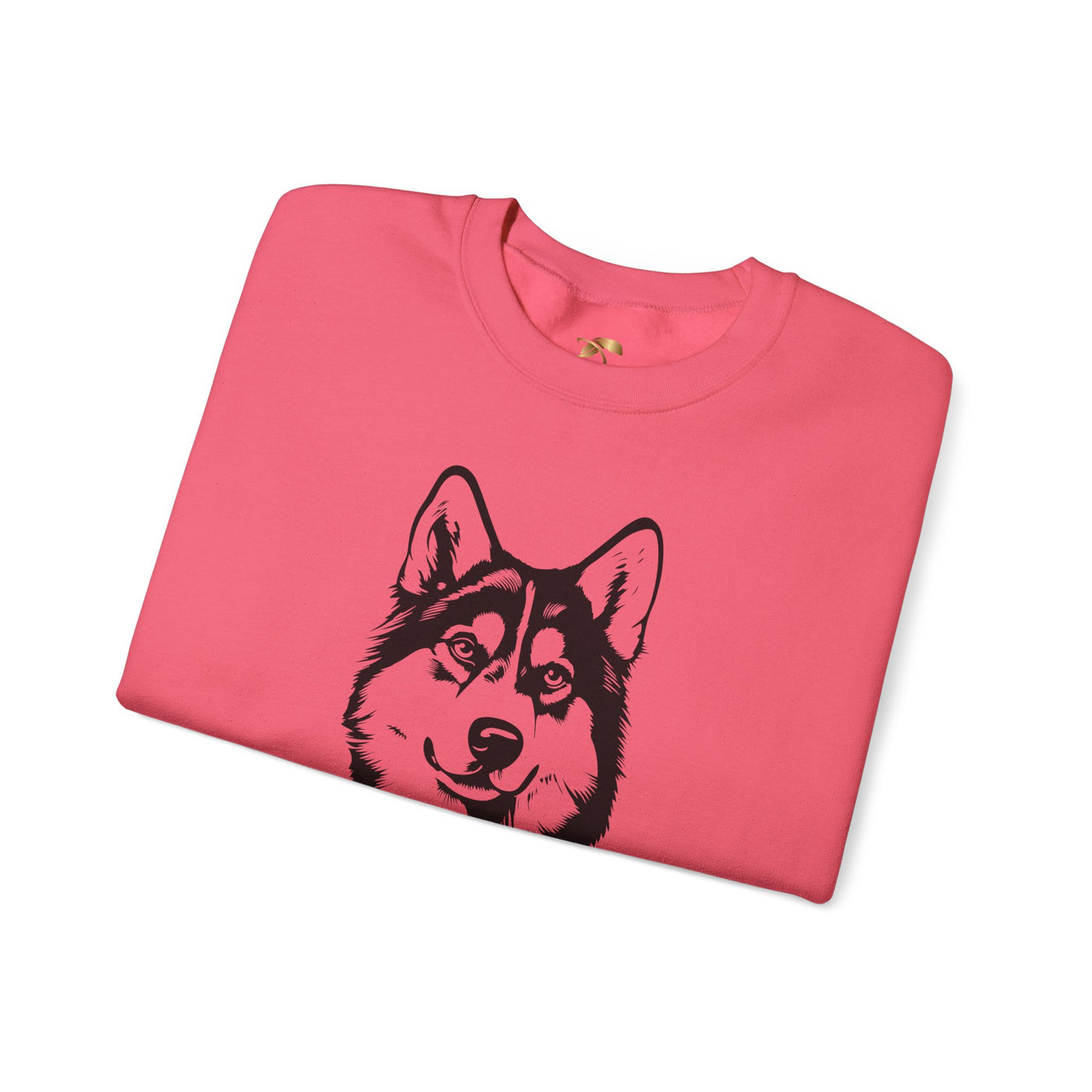 Husky Lover Sweatshirt, Pet's Name Personalized Gift Idea, Husky Dog Owner Apparel, Custom Dog Paw Print Jumper, Comfy Crewneck - NOTALIFY