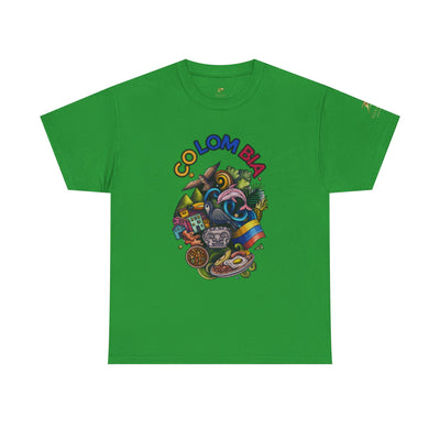 Colorful Unisex Heavy Cotton Tee with Joyful Message, Fun T-Shirt, Casual Wear, Gift for Friends, Summer Vibes, Festival Apparel - NOTALIFY