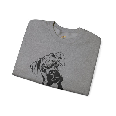 Great Dane Lover Sweatshirt, Pet's Name Personalized Gift Idea, Great Dane Dog Owner Apparel, Custom Dog Paw Print Jumper, Comfy Crewneck - NOTALIFY