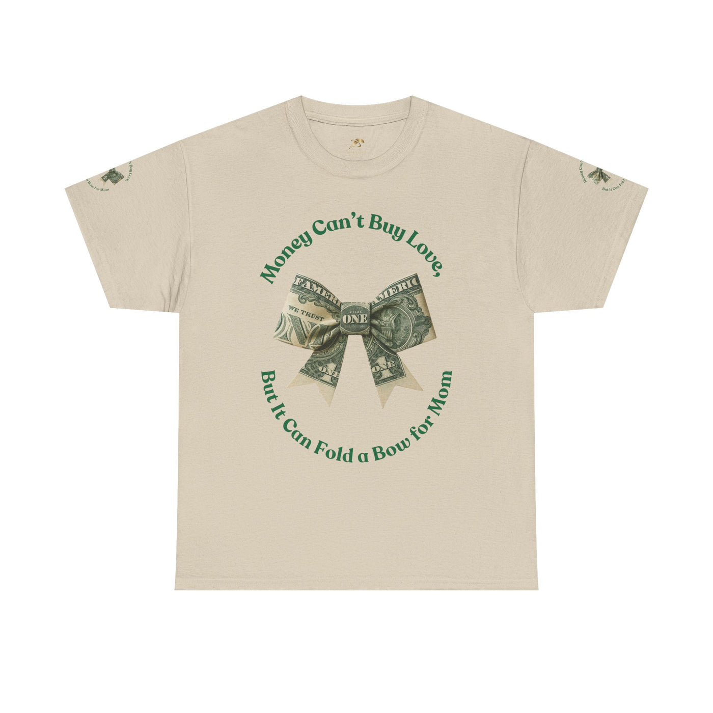 Mother's Day Money Bow Unisex Tee, Love for Mom, Gift for Her, Mother's Day Shirt, Funny Mom Tee, Mom makes Money, Mom but it all for me - NOTALIFY
