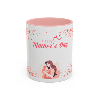 Cute Hearts Mug – Mother's Day Gift for Mom, Tea & Coffee Cup