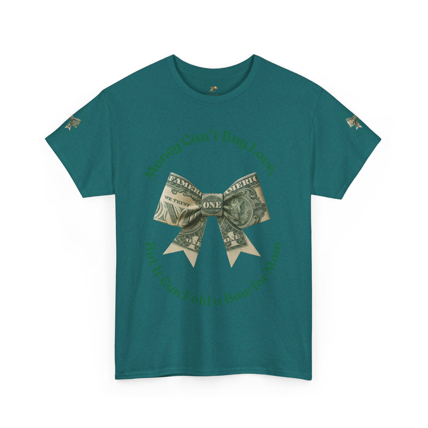 Mother's Day Money Bow Unisex Tee, Love for Mom, Gift for Her, Mother's Day Shirt, Funny Mom Tee, Mom makes Money, Mom but it all for me - NOTALIFY