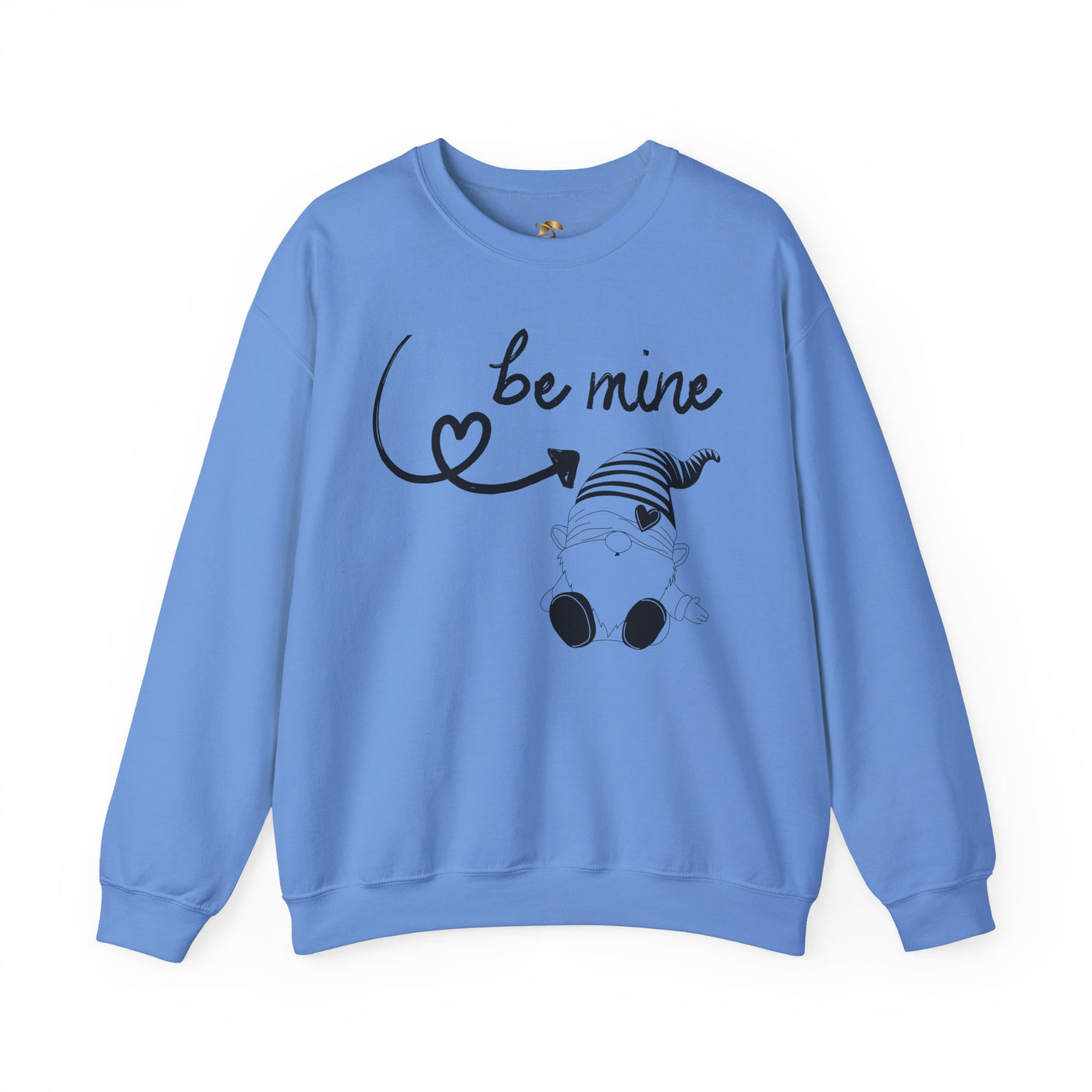 BE MINE Gnome Unisex Sweatshirt, Warm Crewneck Jumper, Comfy Pullover,