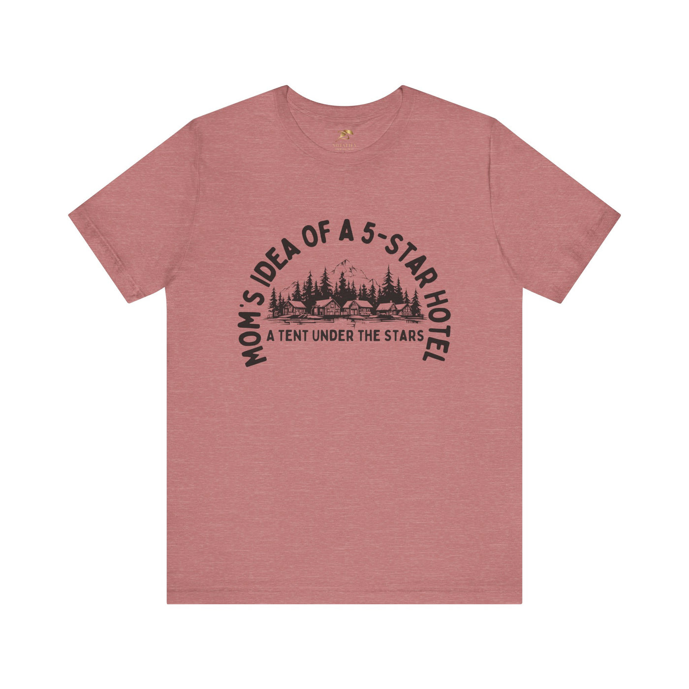 Nature Lover Unisex Tee, Mom's 5-Star Hotel Camping Shirt, Adventure Apparel, Family Camping Gear, Fun Outdoor Gift, Comfortable Shirts, MOM - NOTALIFY