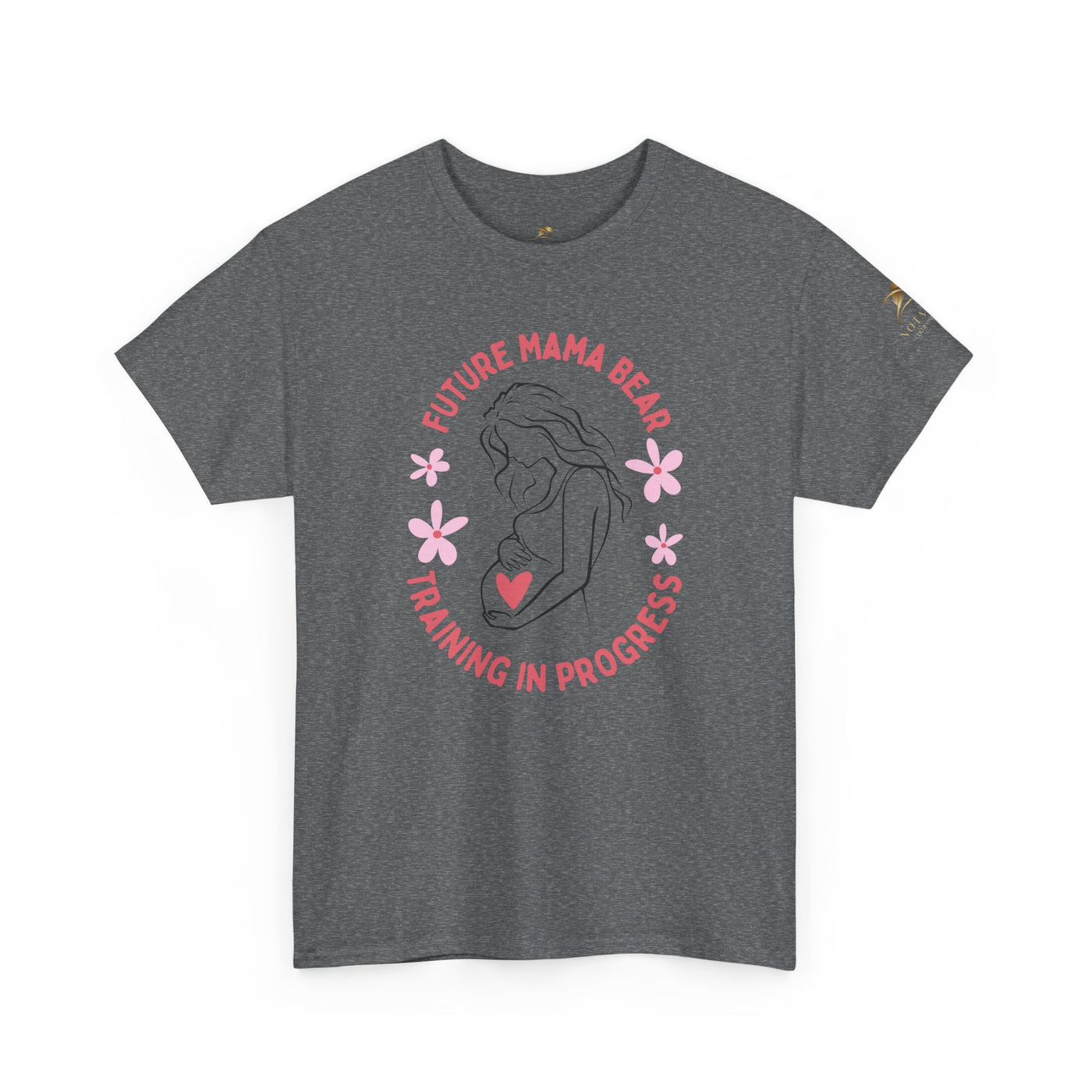 Maternity T-Shirt, Future Mama Bear, Training in Progress, Pregnancy A