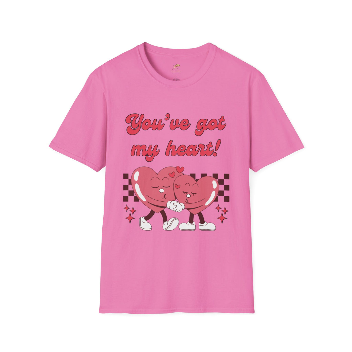 Heart Graphic Tee, Valentine's Day T-Shirt, Love Quote Shirt, Unisex Softstyle Top, Heart Design Tee, Valentine's Day Gift - NOTALIFY