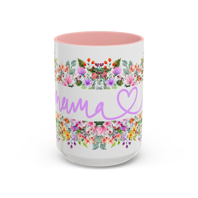 Mug, Floral Garden Beautiful Cute Mama Love Coffee Cup
