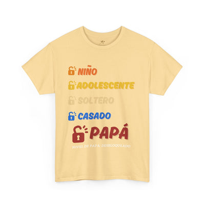 Spanish Dad Level Unlocked Tee for Men