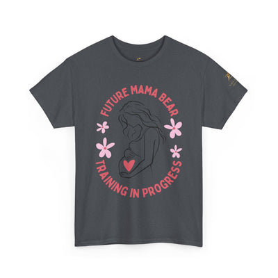 Maternity T-Shirt, Future Mama Bear, Training in Progress, Pregnancy Announcement Shirt, Baby Shower Gift, Gender Reveal Top, Mother's Day - NOTALIFY