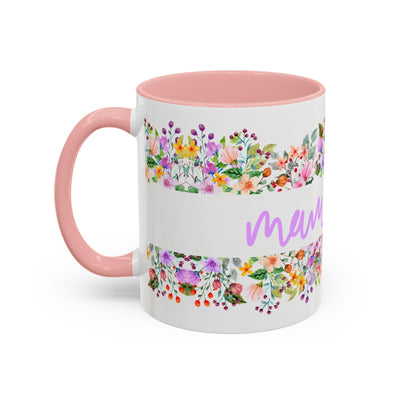 Mug, Floral Garden Beautiful Cute Mama Love Coffee Cup