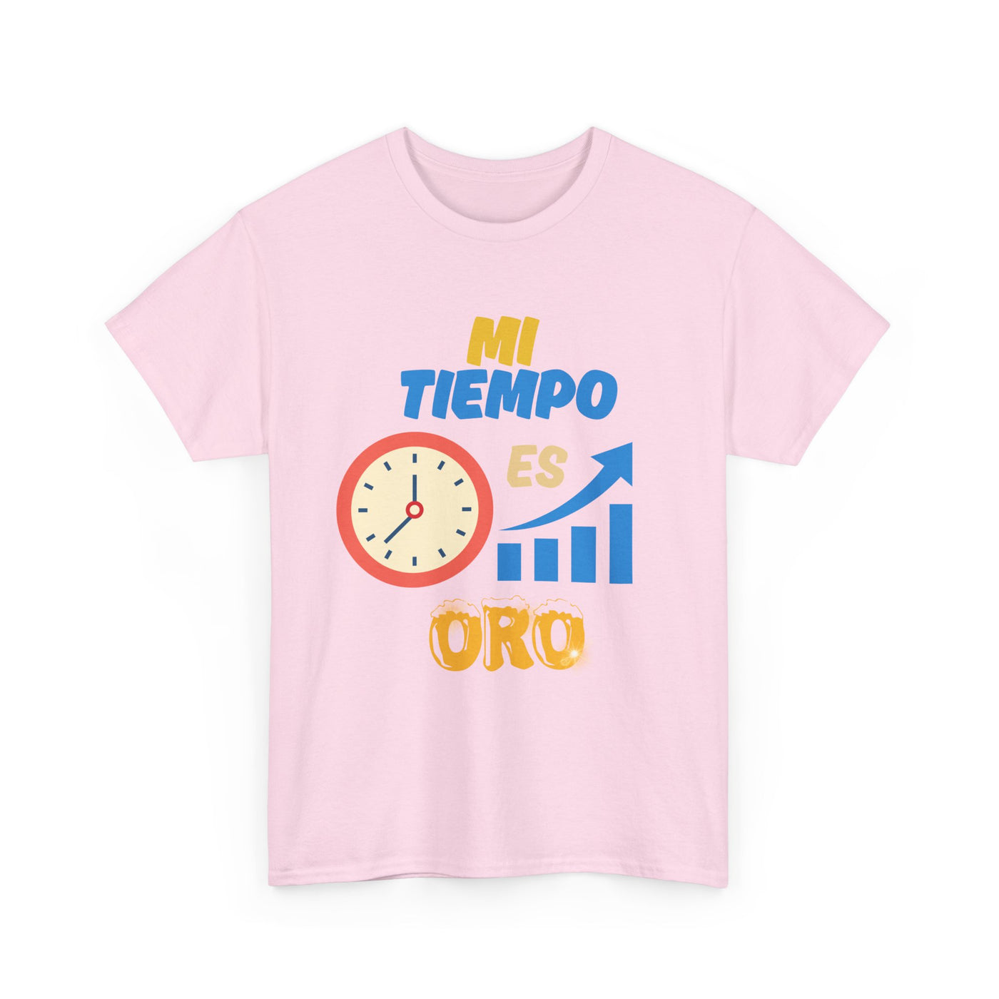 Mi Tiempo Es Oro Spanish Productivity T-Shirt | Time Management Motivational Tee | Entrepreneur Shirt | Focus and Hustle Shirt | Unisex