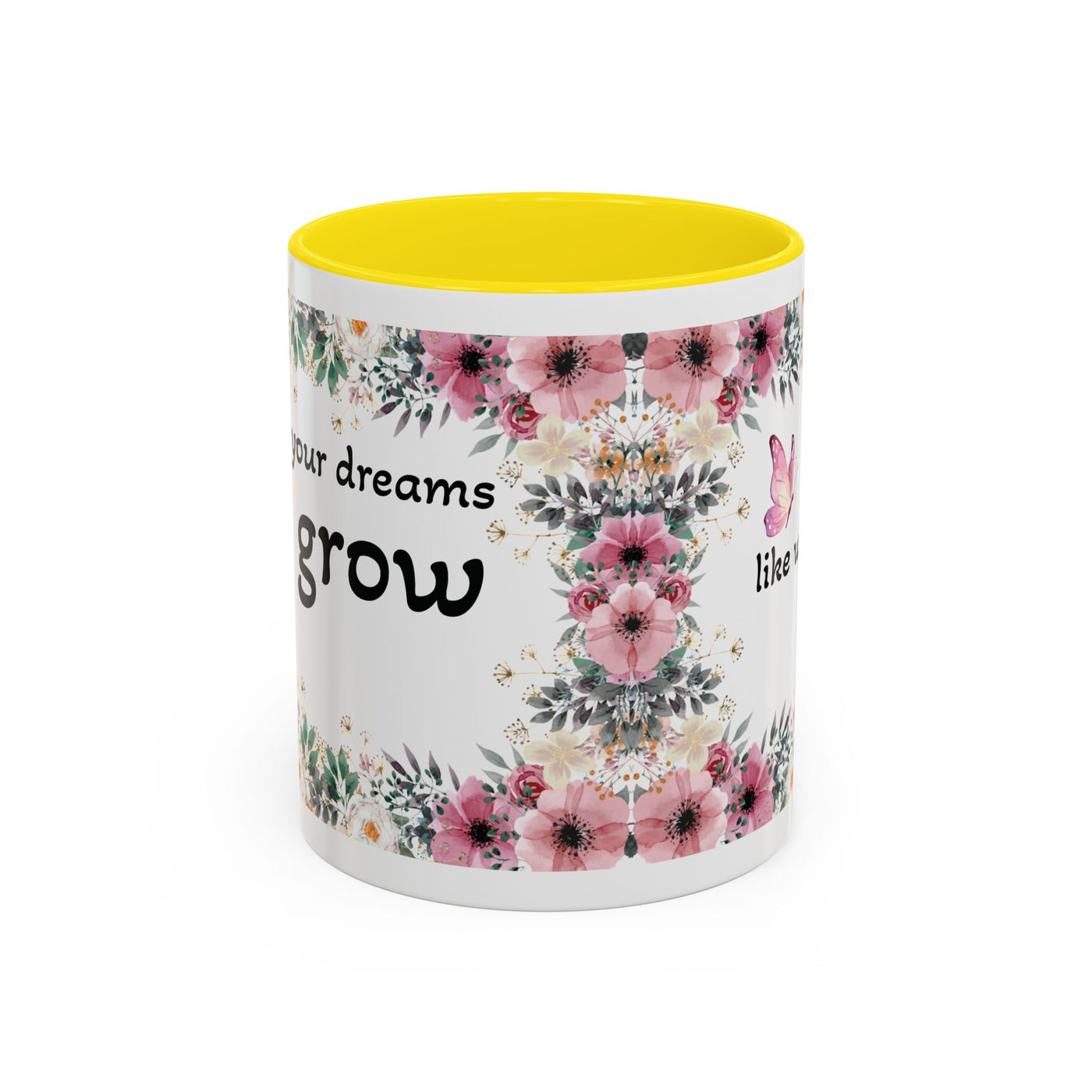 Mug, Inspirational Quote, Gift for Garden LOVERS, Wildflower Lover, Gardening Mug, Motivational Coffee Cup - NOTALIFY