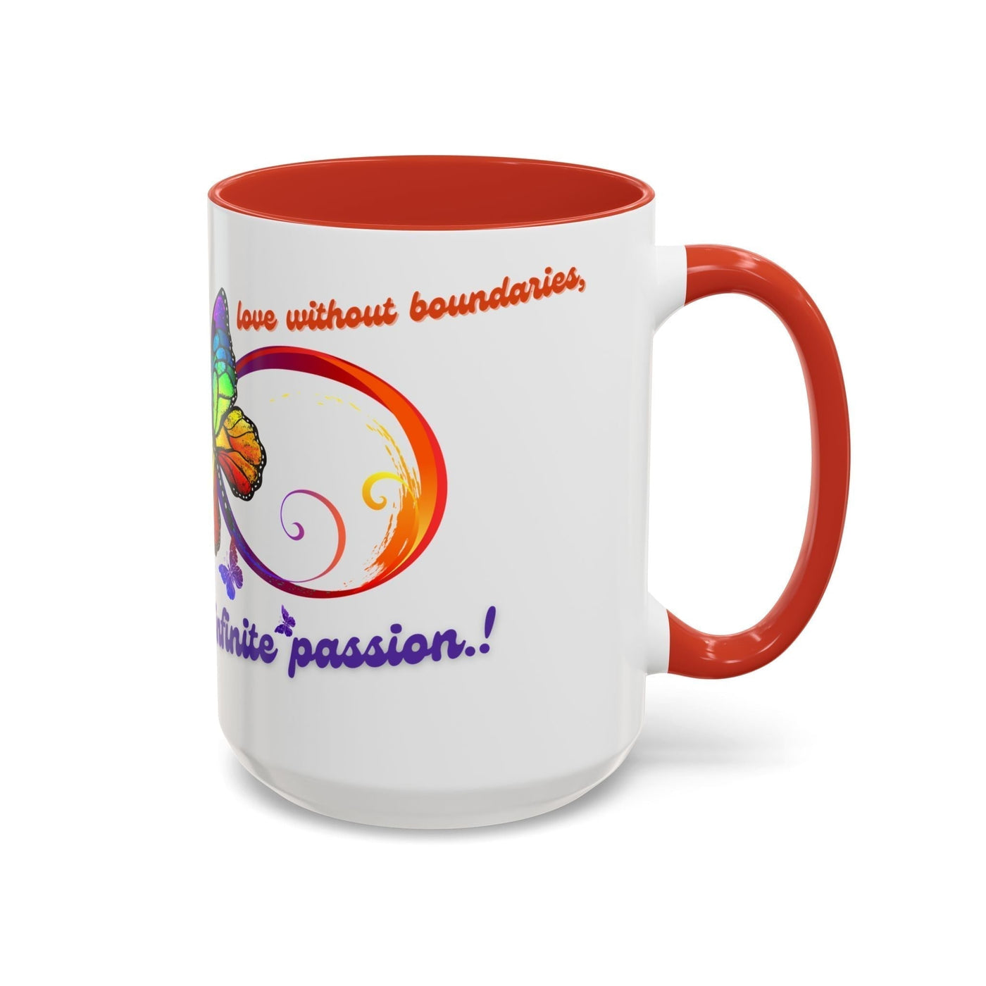 Show your drive with our "Live with Infinite Passion" tee and mug—idea