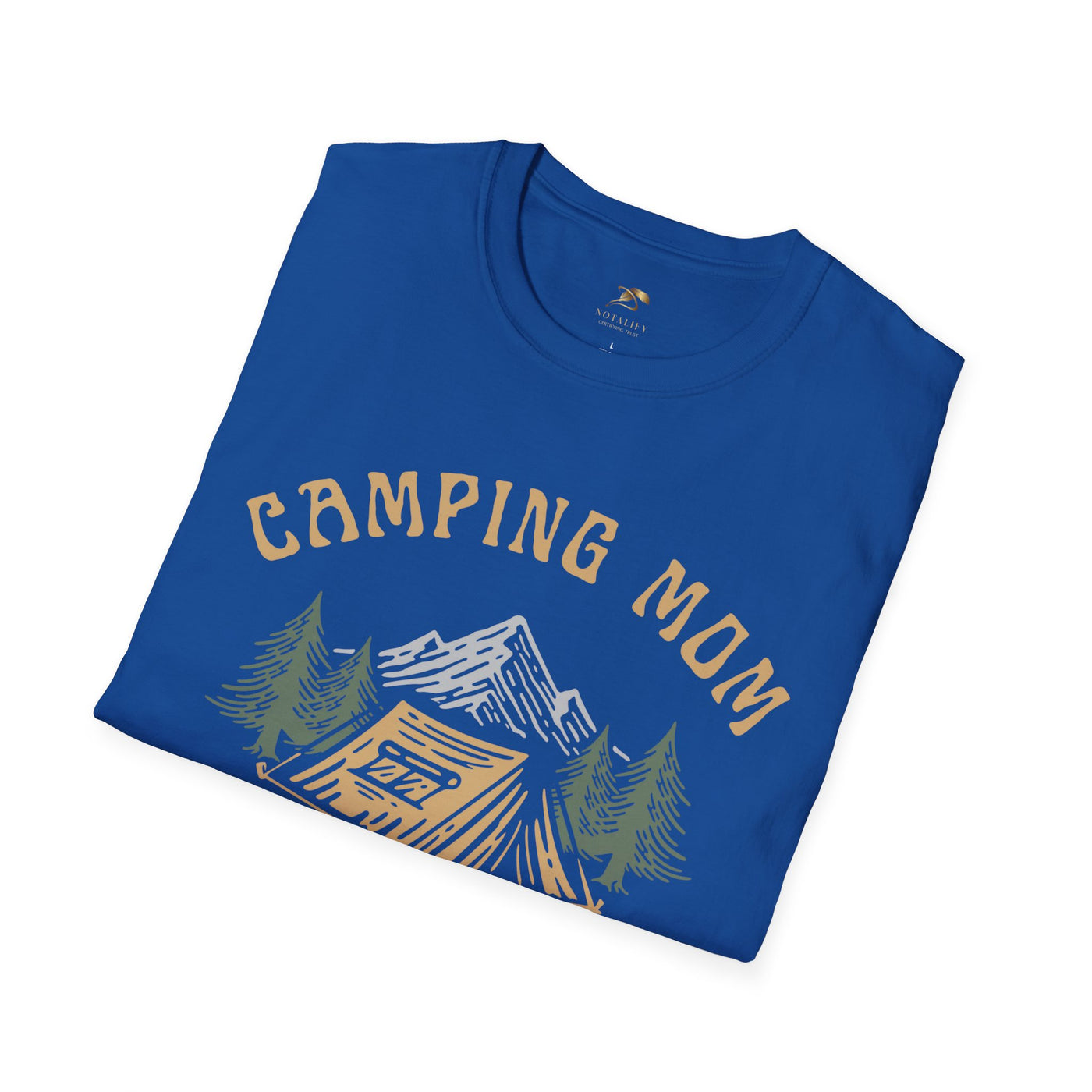 Camping Mom T-Shirt, Campfire Memories Tee, Outdoor Adventure Shirt, N